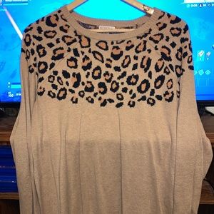 Leopard sweater shirt 🐆